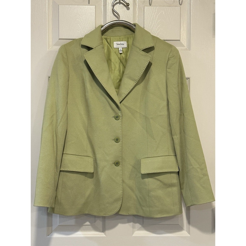 neiman marcus Lime Green Blazer Women's Size 8